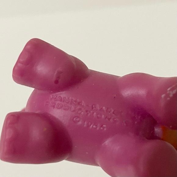 Vintage 1986 Hanna Barbers Flintstones Dino Soft PVC Figure - Picture 10 of 16